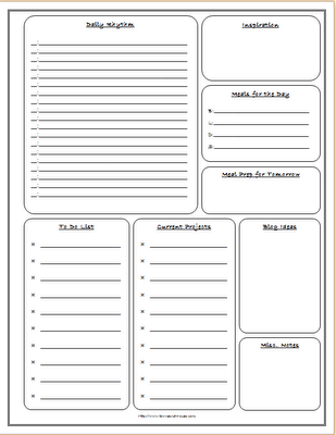home binder daily