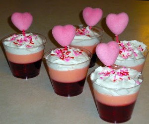 Valentines Day Pudding