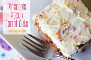 Pineapple Pecan Carrot Cake