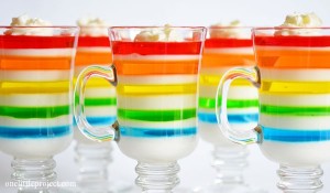 rainbow jello