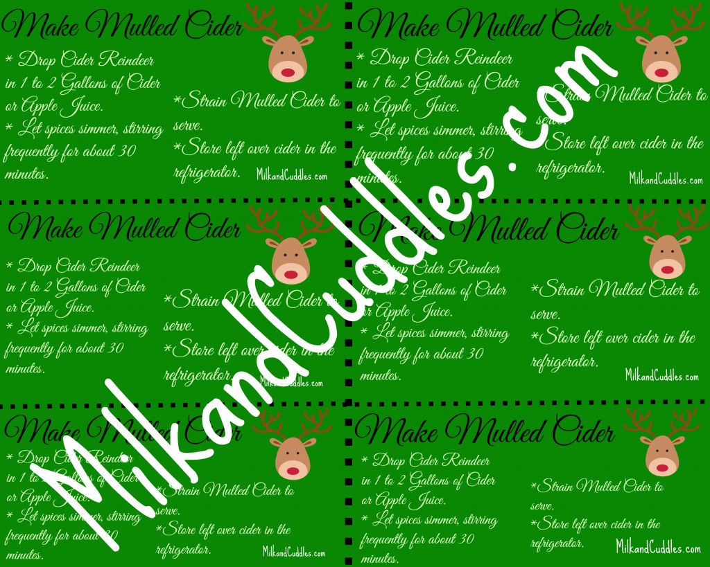 reindeer printable download