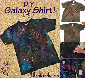 how to make a galaxy shirt
